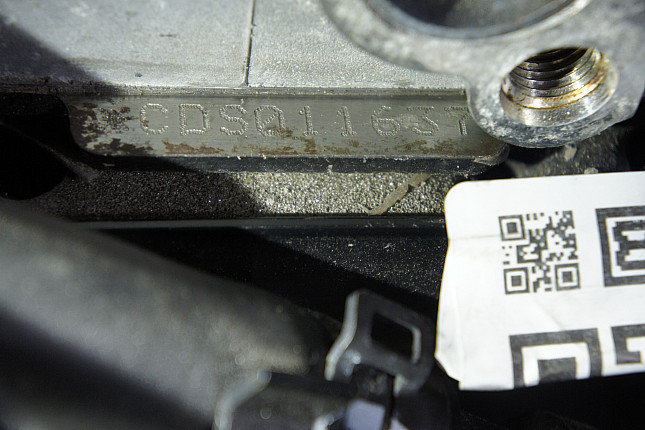 Номер двигателя и фотография площадки Audi CDSB