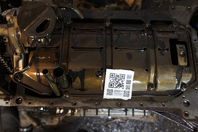 Фотография блока двигателя без поддона (коленвала) MERCEDES-BENZ M 111.961