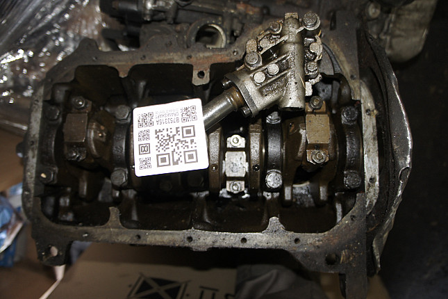 Фотография блока двигателя без поддона (коленвала) VW AAC