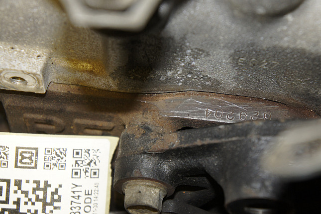 Номер двигателя и фотография площадки Mazda RF OHC