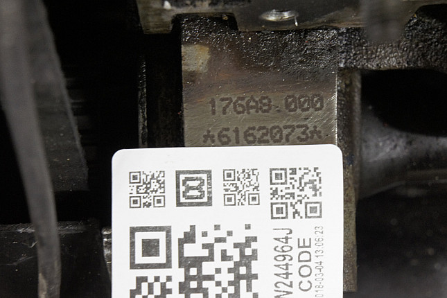Номер двигателя и фотография площадки Fiat 176 A8.000