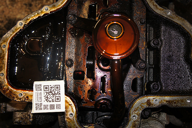 Фотография блока двигателя без поддона (коленвала) OPEL x20xev