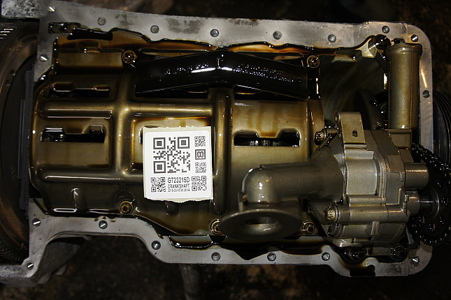 Фотография блока двигателя без поддона (коленвала) Mercedes M 266.920