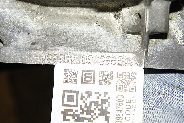 Номер двигателя и фотография площадки Mercedes M 113.960