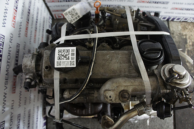Фотография контрактного двигателя сверху VW ALH