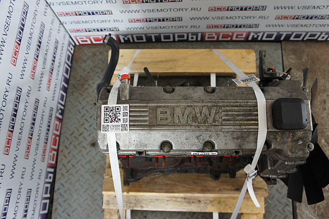 Фотография контрактного двигателя сверху BMW M 43 B 16 (164E2)