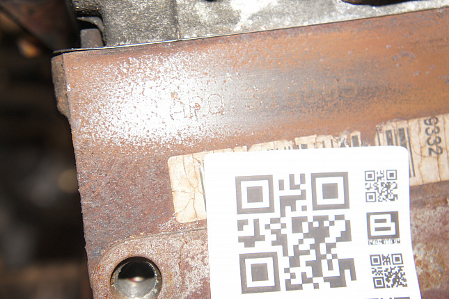 Номер двигателя и фотография площадки VW APQ