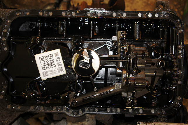 Фотография блока двигателя без поддона (коленвала) RENAULT G9T 722