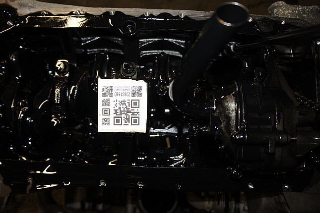 Фотография блока двигателя без поддона (коленвала) MERCEDES-BENZ OM 366.V/1