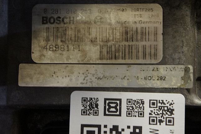 Номер двигателя и фотография площадки Iveco F4AE0681D