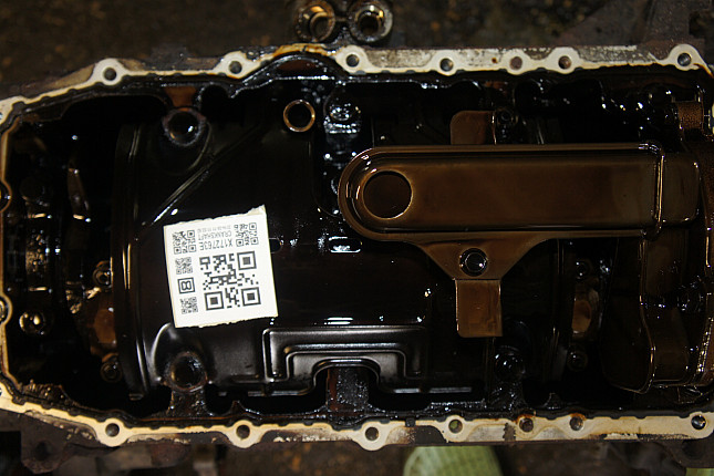 Фотография блока двигателя без поддона (коленвала) PONTIAC не установлена
