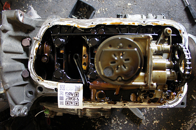 Фотография блока двигателя без поддона (коленвала) PEUGEOT kfw10fst5p