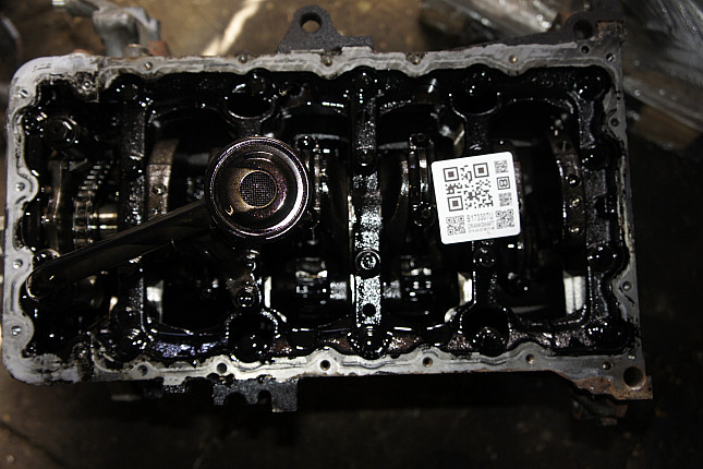 Фотография блока двигателя без поддона (коленвала) KIA D4FB