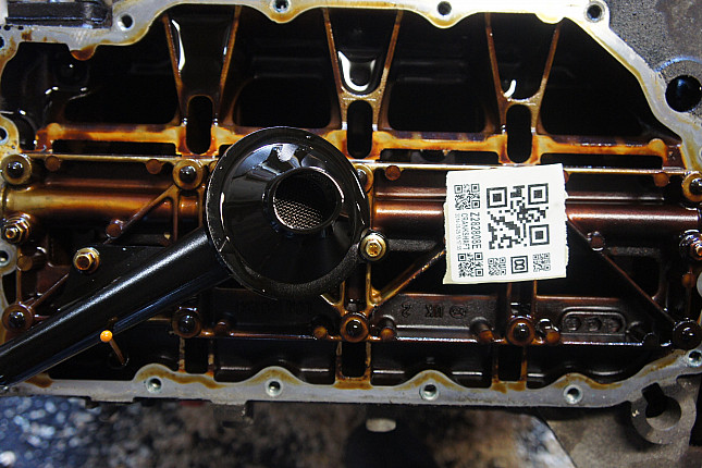 Фотография блока двигателя без поддона (коленвала) ROVER 16 K4F