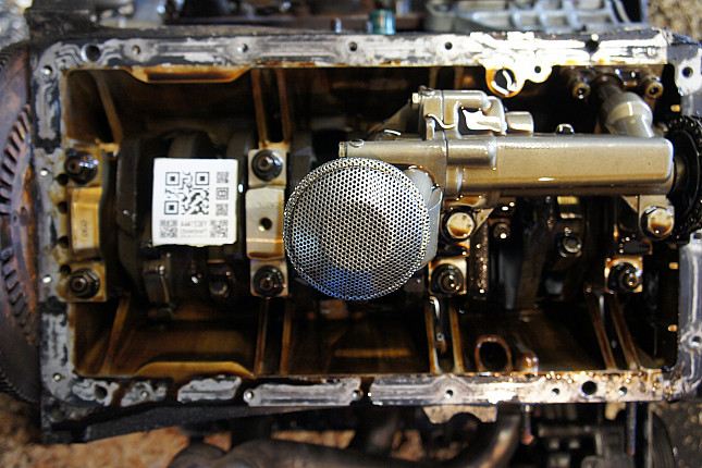 Фотография блока двигателя без поддона (коленвала) ALFA ROMEO AR 32401