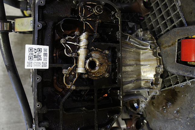 Фотография блока двигателя без поддона (коленвала) Audi AAH