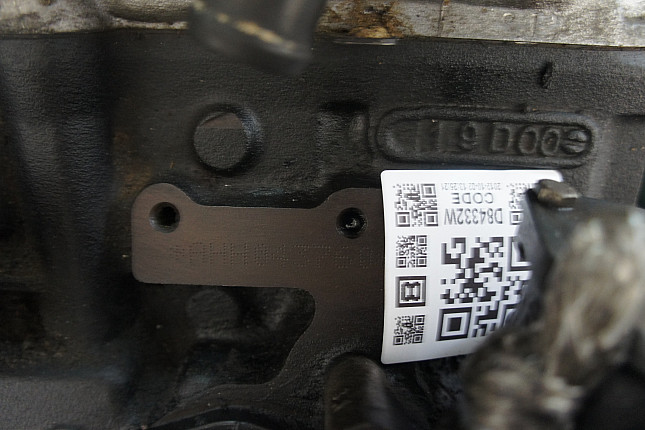 Номер двигателя и фотография площадки VW AHH