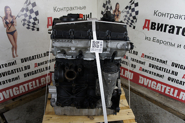 Двигатель вид с боку VW BLS