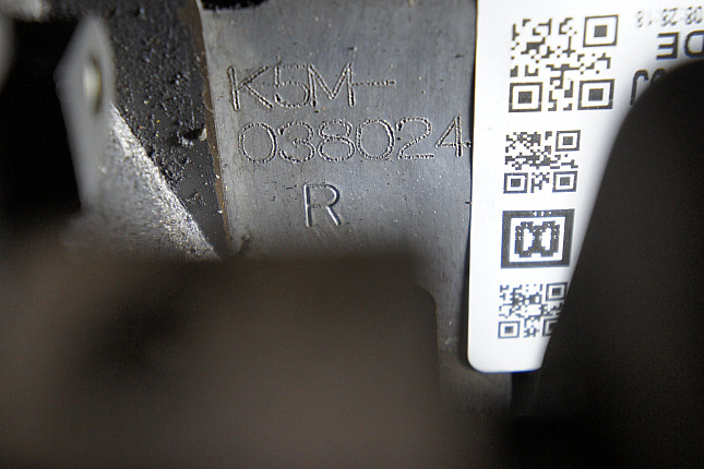 Номер двигателя и фотография площадки KIA K5