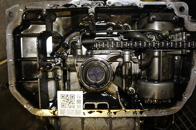 Фотография блока двигателя без поддона (коленвала) Audi AKN