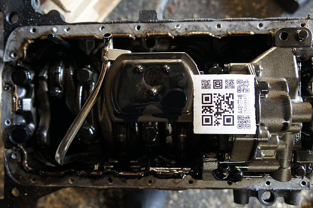 Фотография блока двигателя без поддона (коленвала) PEUGEOT RHS (DW10ATED)