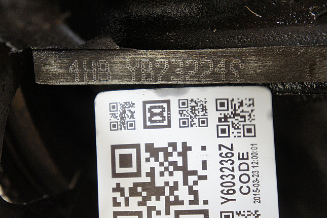 Номер двигателя и фотография площадки Ford 4HB