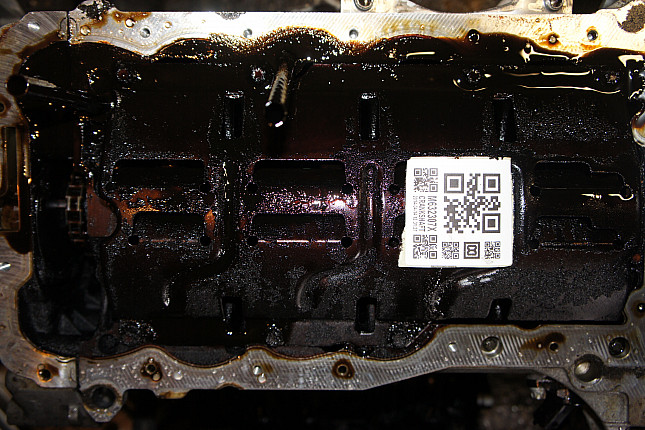 Фотография блока двигателя без поддона (коленвала) OPEL X 12 XE