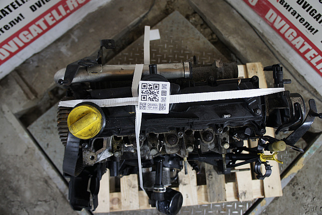 Фотография контрактного двигателя сверху Renault K9K 732