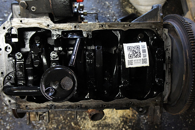 Фотография блока двигателя без поддона (коленвала) Fiat 149 B1.000