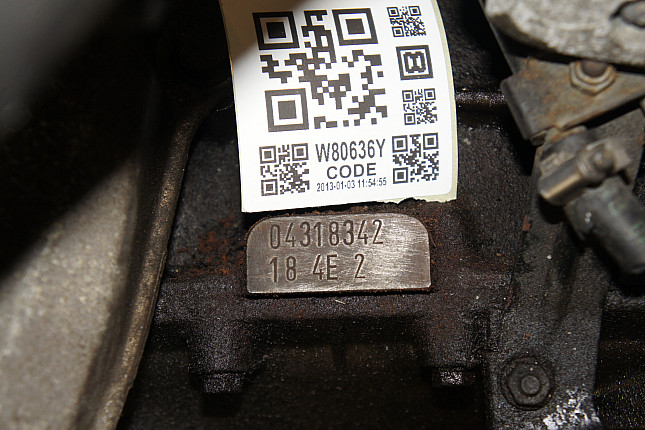Номер двигателя и фотография площадки BMW N53 B30 A