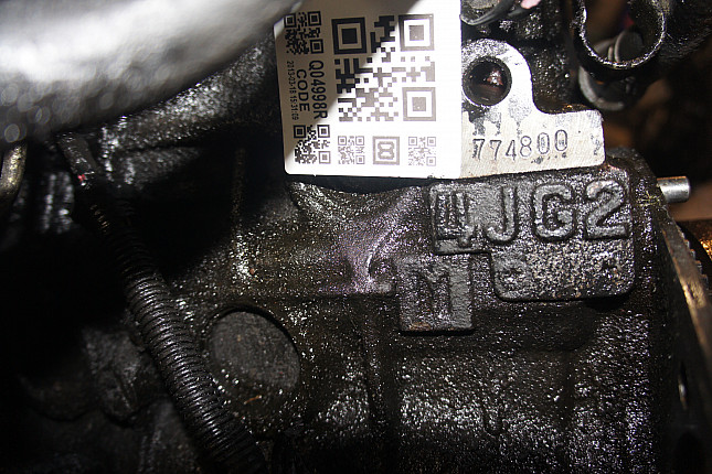 Номер двигателя и фотография площадки OPEL 4 JG2TC