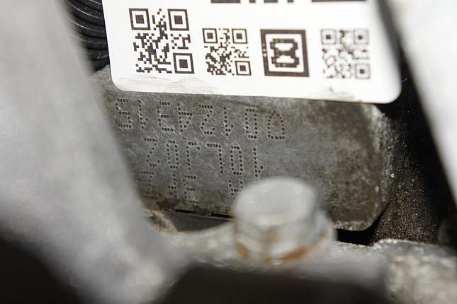 Номер двигателя и фотография площадки Citroen 3FZ (EW12J4)