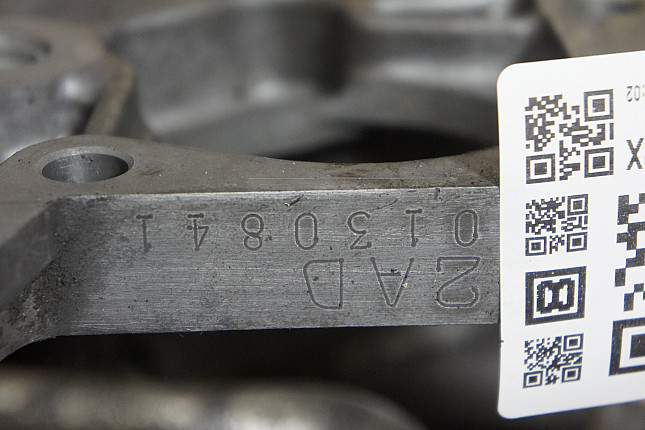 Номер двигателя и фотография площадки Toyota 2AD-FTV