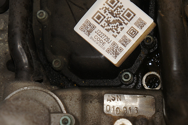 Номер двигателя и фотография площадки AUDI ASN