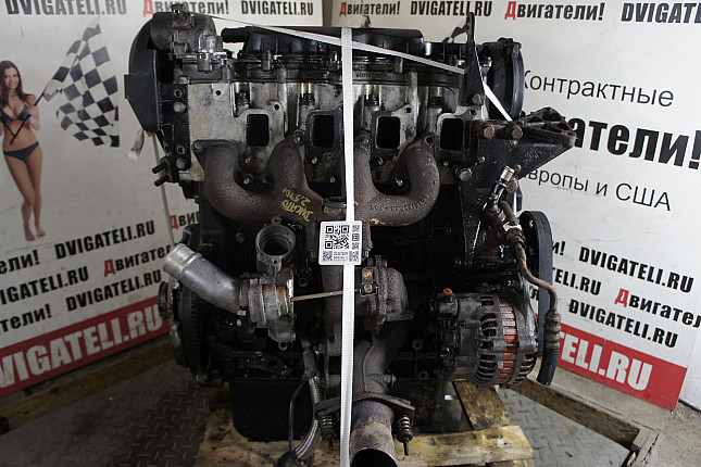 Двигатель вид с боку Peugeot THX (DJ5TED)