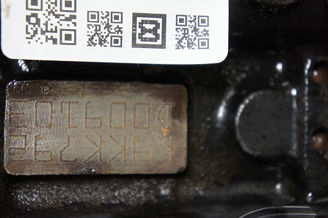 Номер двигателя и фотография площадки Renault K9K 792