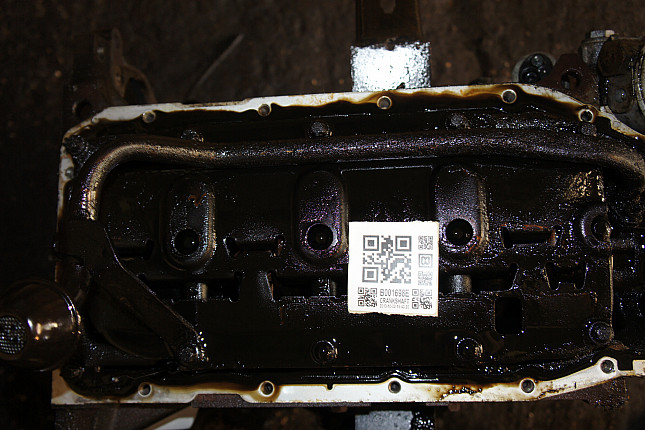 Фотография блока двигателя без поддона (коленвала) OPEL X 22 XE