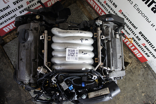 Фотография контрактного двигателя сверху Audi APS