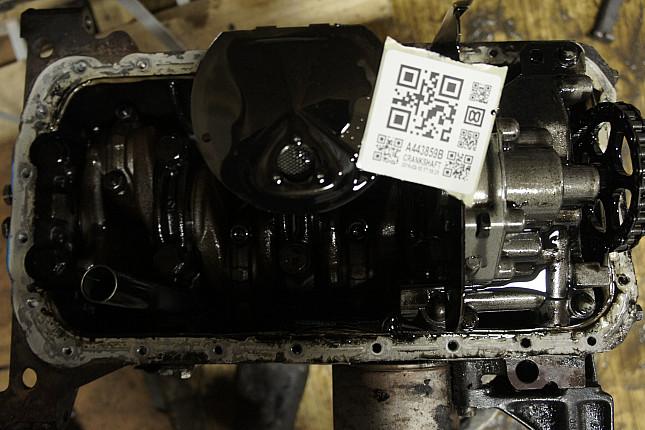 Фотография блока двигателя без поддона (коленвала) Fiat DHX (XUD9TE)+МКПП
