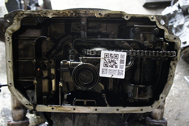 Фотография блока двигателя без поддона (коленвала) Audi AKE