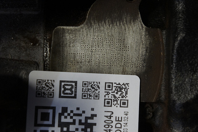 Номер двигателя и фотография площадки Mercedes OM 651.955