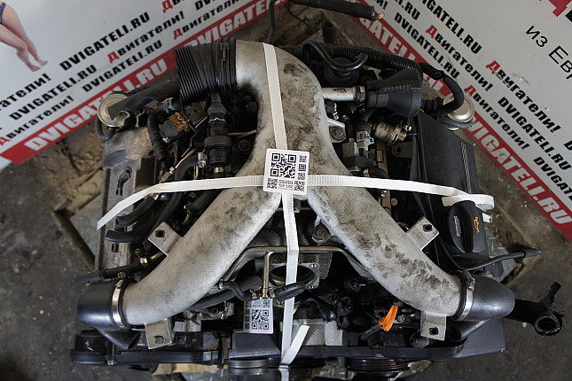 Фотография контрактного двигателя сверху Audi BES