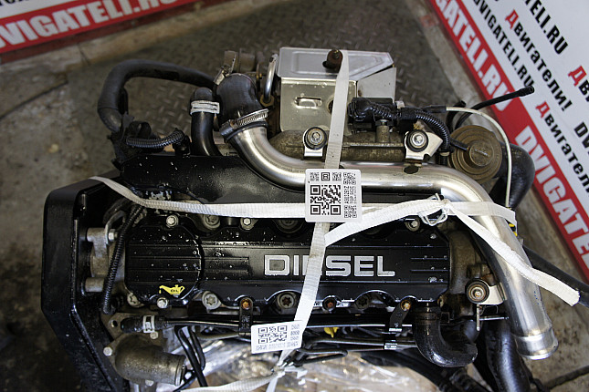 Фотография контрактного двигателя сверху Opel X 17 DTL
