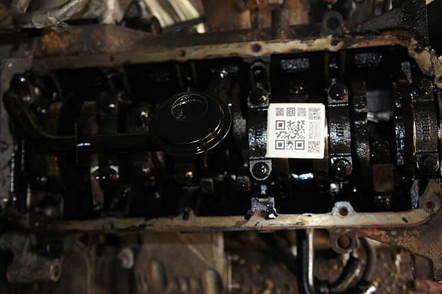Фотография блока двигателя без поддона (коленвала) LANCIA 838 A7.000