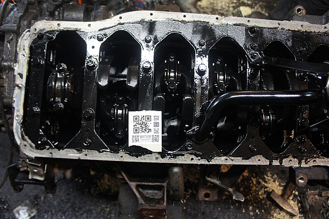Фотография блока двигателя без поддона (коленвала) TOYOTA 1HD-FTE