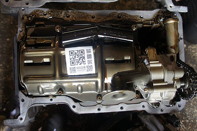 Фотография блока двигателя без поддона (коленвала) MERCEDES-BENZ M 266.920