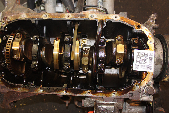 Фотография блока двигателя без поддона (коленвала) SAAB B234I
