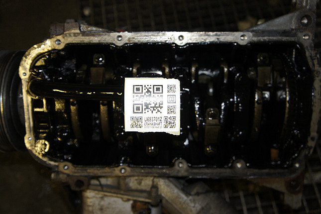 Фотография блока двигателя без поддона (коленвала) Opel Z 19 DT