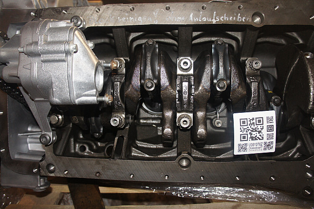 Фотография блока двигателя без поддона (коленвала) MERCEDES-BENZ 6469865