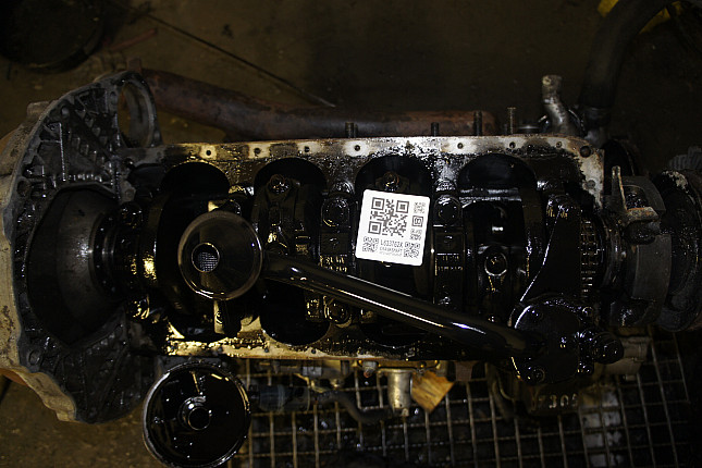 Фотография блока двигателя без поддона (коленвала) Mercedes OM 616.963